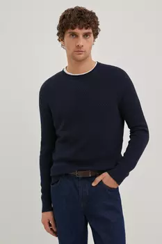 Джемпер с округлой горловиной