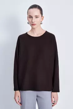 Джемпер с шерстью свободного силуэта