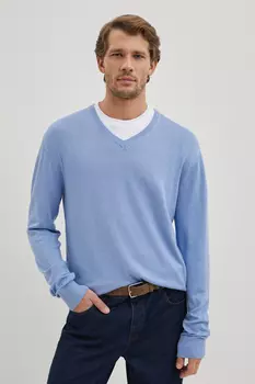 Джемпер с v-образным вырезом