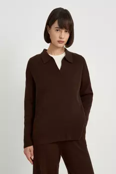 Джемпер с v-образным вырезом