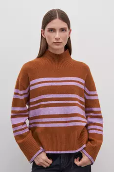 Джемпер широкого силуэта с шерстью