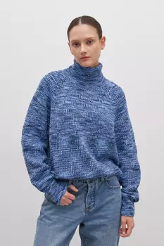 Джемпер свободного силуэта из хлопка