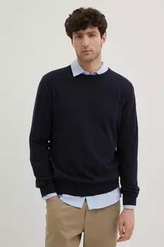 Джемпер свободного силуэта из хлопка