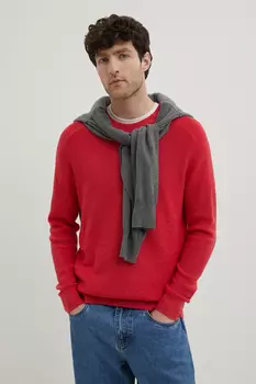 Джемпер свободного силуэта из хлопка