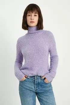 Джемпер свободного силуэта с шерстью