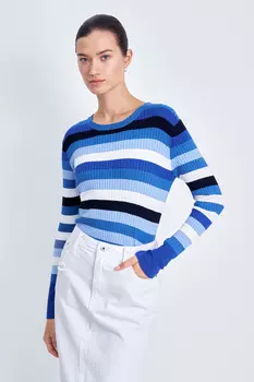 Джемпер в полоску