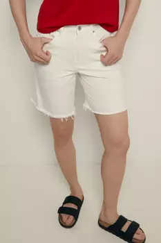 Джинсовые шорты удлиненные