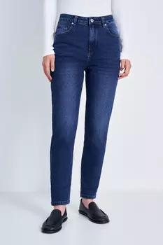 Джинсы mom fit женские