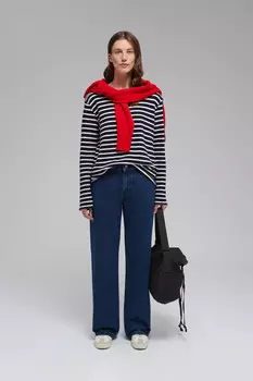 Джинсы straight fit