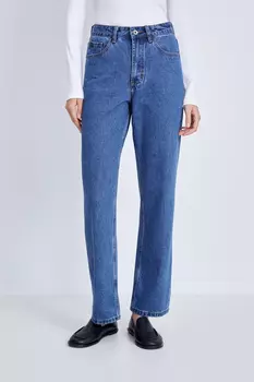 Джинсы straight fit женские