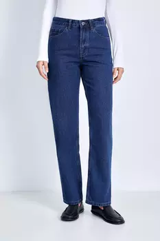 Джинсы straight fit женские