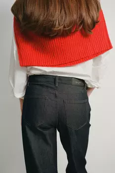 Джинсы straight fit женские