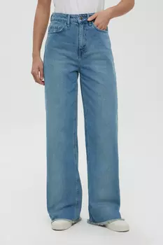 Джинсы wide leg fit женские