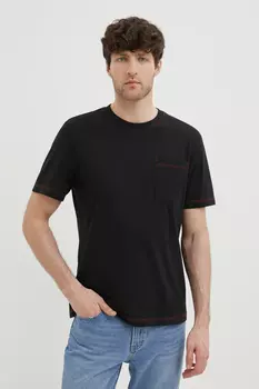 Футболка из хлопка с карманом