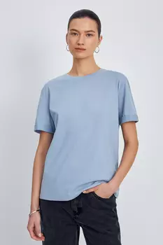 Футболка из хлопка с принтом