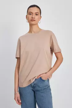 Футболка из хлопка с принтом