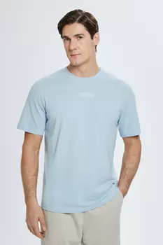 Футболка из хлопка с принтом