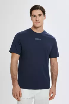 Футболка из хлопка с принтом