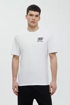 Футболка из хлопка с принтом