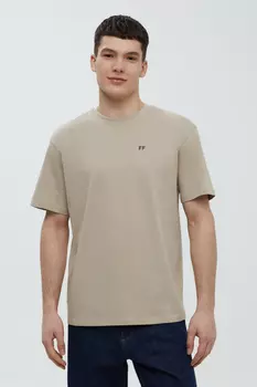 Футболка из хлопка с принтом