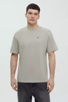 Футболка из хлопка с принтом