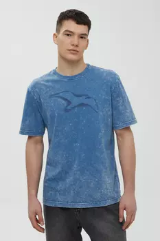 Футболка из хлопка с принтом