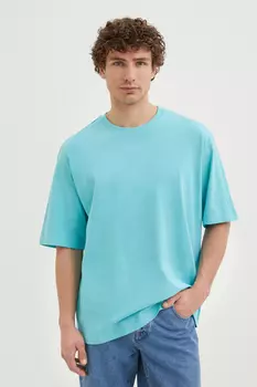 Футболка из хлопка свободного кроя