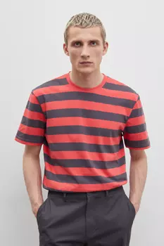 Футболка из хлопка в полоску