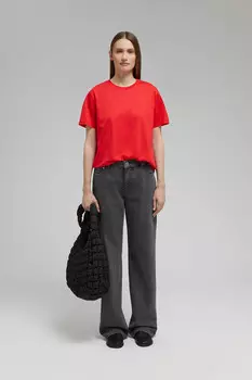 Футболка из мерсеризованного хлопка