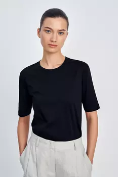 Футболка из мерсеризованного хлопка