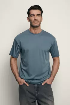 Футболка из мерсеризованного хлопка