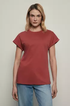 Футболка из мерсеризованного хлопка