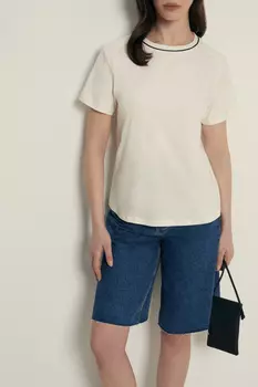 Футболка из мерсеризованного хлопка