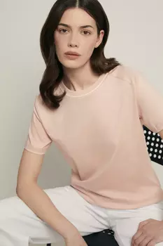 Футболка из мерсеризованного хлопка