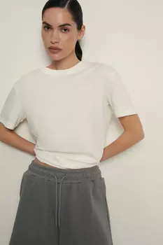 Футболка из мерсеризованного хлопка