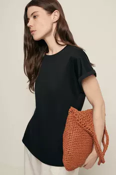 Футболка из мерсеризованного хлопка