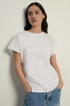 Футболка из мерсеризованного хлопка