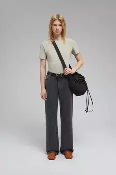 Футболка приталенного кроя из хлопка