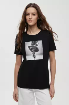 Футболка приталенного силуэта с принтом из капсулы Балет