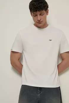 Футболка прямого кроя из хлопка