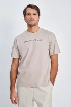 Футболка с принтом