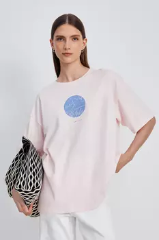 Футболка с принтом