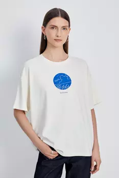 Футболка с принтом