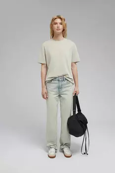 Футболка свободного кроя из хлопка