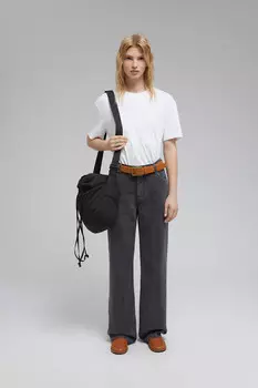 Футболка свободного кроя из хлопка