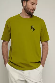 Футболка свободного кроя из хлопка