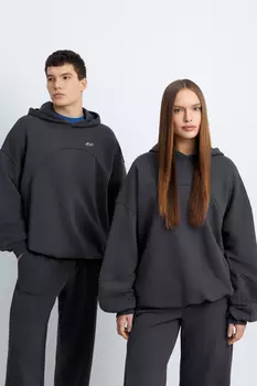 Худи из хлопка из коллаборации с maneken