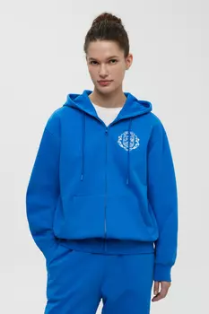 Худи на молнии из хлопка