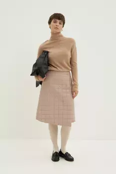 Юбка миди утепленная