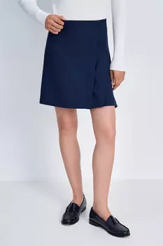 Юбка мини прямого силуэта